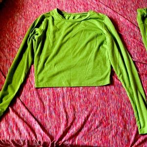 Two piece stretchy casual jogger